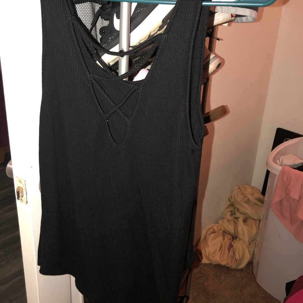 Stylish black tank
